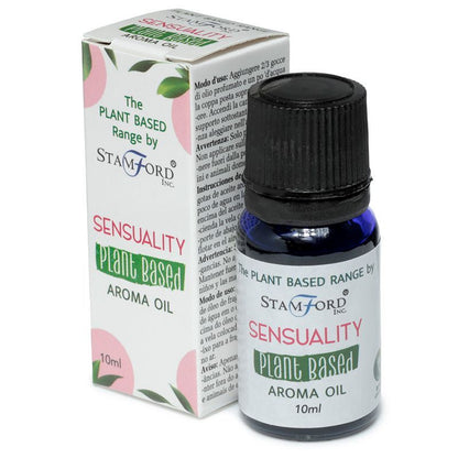 Sensuality pflanzliches Duftöl – 24 ML Flasche und Box mit pflanzlichem Aroma-Öl für ein angenehmes Raumambiente zuhause