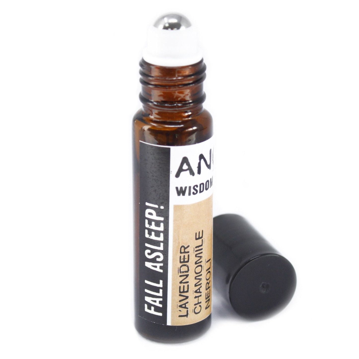 Beruhigendes Essential Oil Roll-On – 10ML Amber-Flakon mit Roll-on-Applikator, Lavendel-, Kamille- und Zitrusduft; tragbar