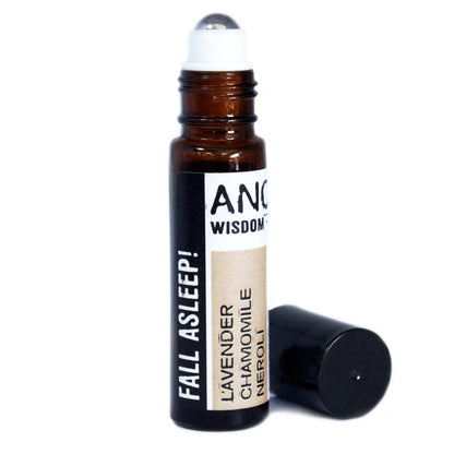 Beruhigender Essential Oil Roll-On – 10ML Roll-on-Flasche 10 ml mit Lavendel, Kamille und Neroli, Kugelapplikator und schwarzer Kappe