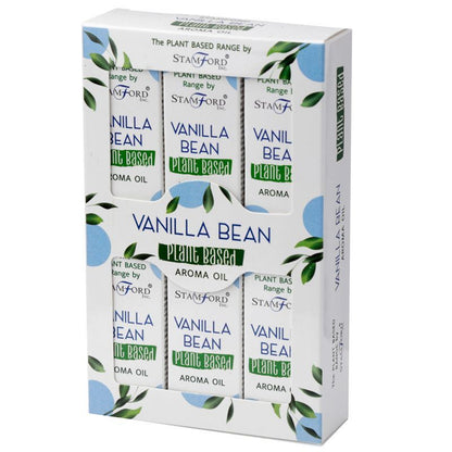 Vanilleschoten-Aromaöl – 18 ml Set pflanzlicher Duftöle, Fläschchen mit Vanilleschoten-Aromaöl in dekorativer Boxverpackung