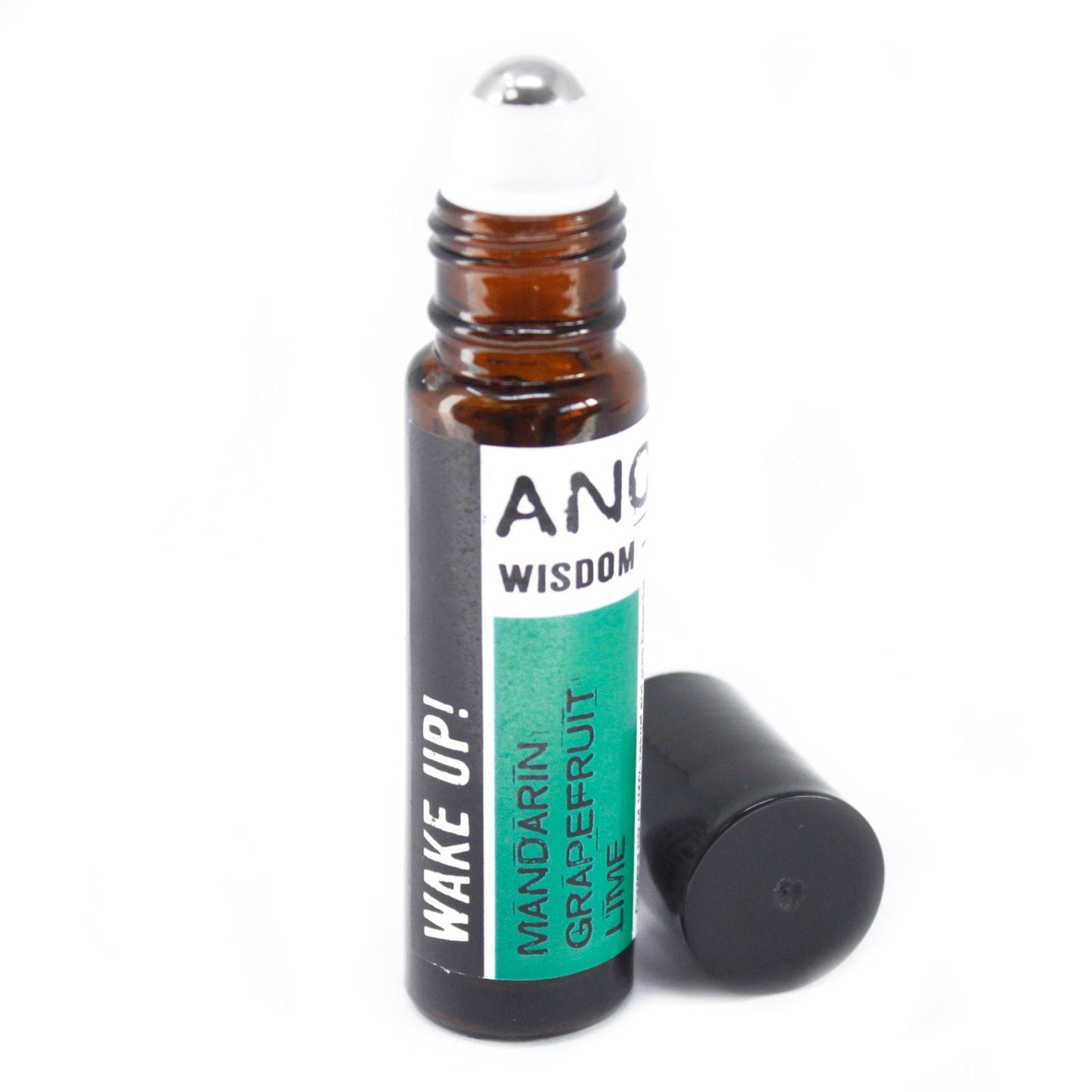 Alt-Tag: Wake-Up Roll-On ätherische Ölmischung – 10ML Roll-on-Flasche mit einer ätherischen Ölmischung aus Mandarine, Grapefruit und Limette