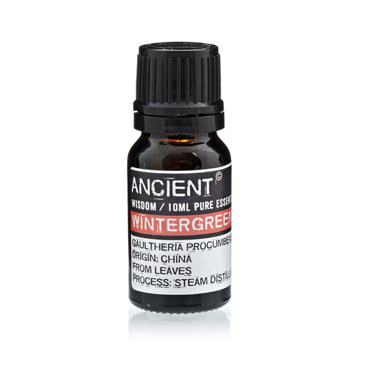 Alt Tag: Wintergreen Essential Oil – 10 ML bottle, 10ml pure essential oil, steam distilled from wintergreen leaves, origin China